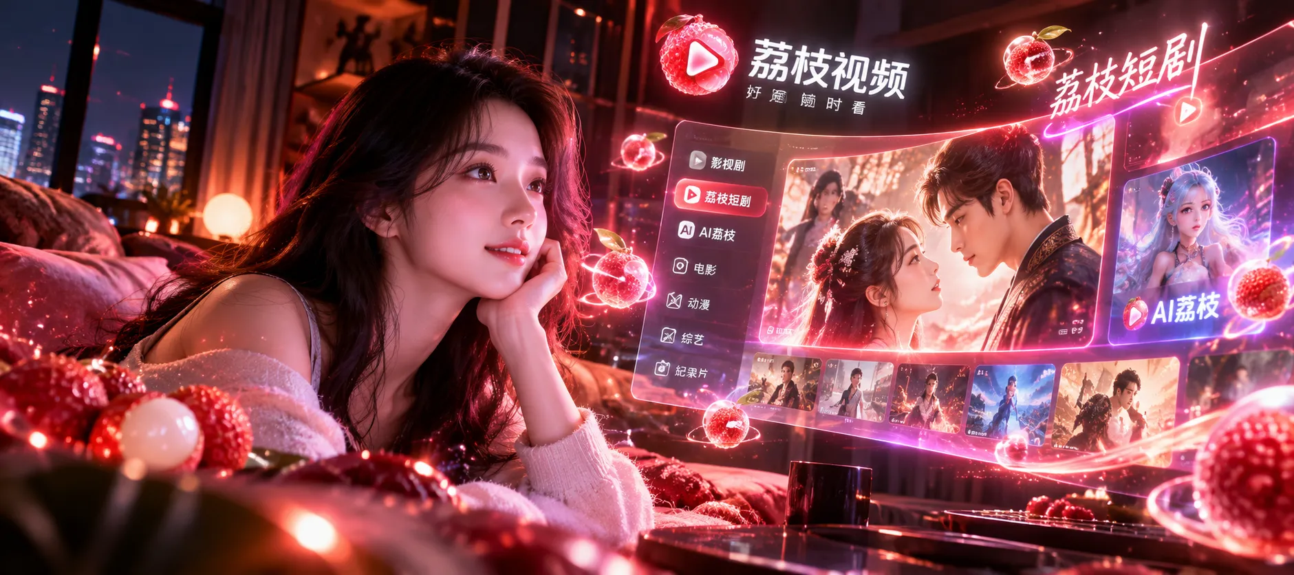 影视故事与观影氛围主视觉